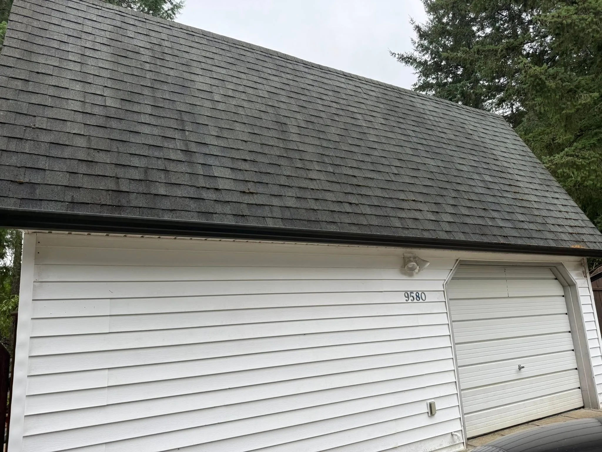 Asphalt roofing completed project