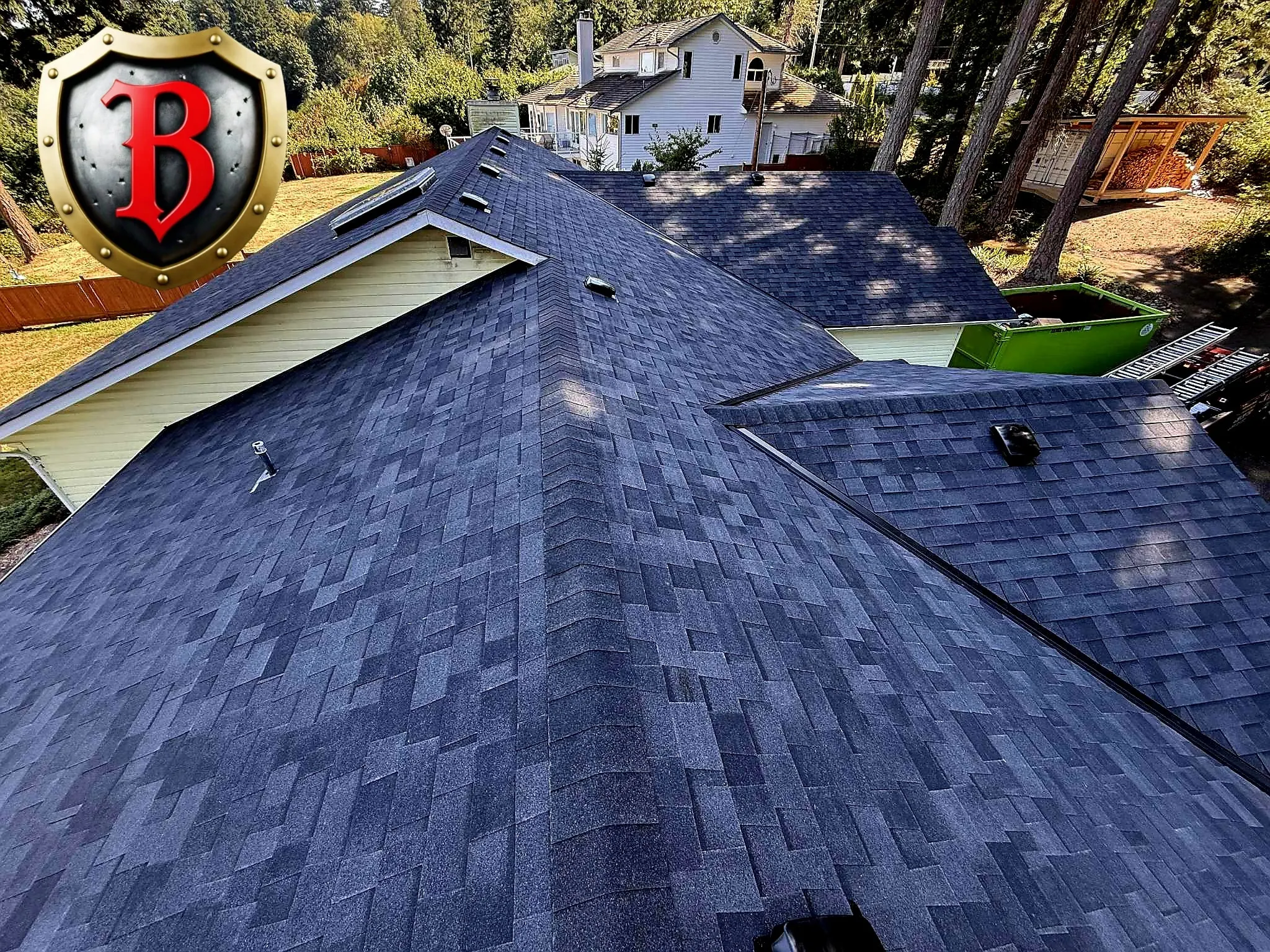 Storm damage roof repair